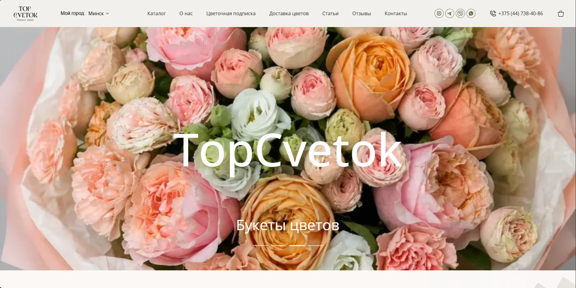 TOPCVETOK — screen 1